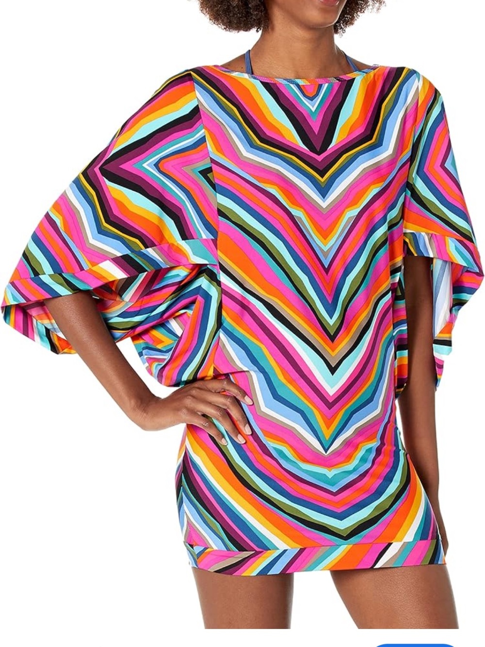 🌻 Trina Turk LOUVRE multi swimsuit coverup XL